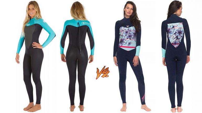 frontzip vs. backzip - vergleich der verschiedenen Modelle bei Neoprenanzügen und Wetsuits