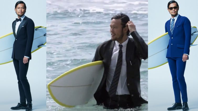 3 versionen des true wetsuits von quiksilver für surfer