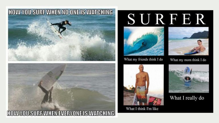was surfer wirklich tun und aussehen meme