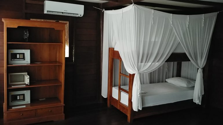 Lumbung Zimmer im Kima Surfcamp auf Bali