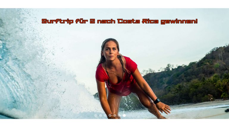 gewinne einen surftrip für dich und deinen partner nach costa rica mit lapoint surfcamps