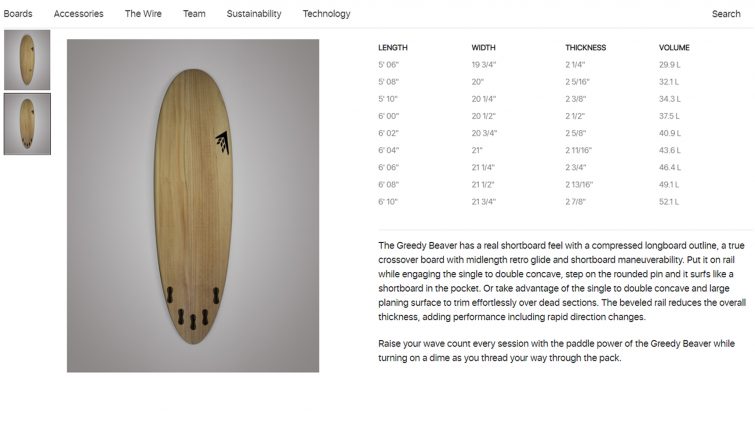 greedy beaver surfboard test: daten und fakten zum surfbrett von firewire